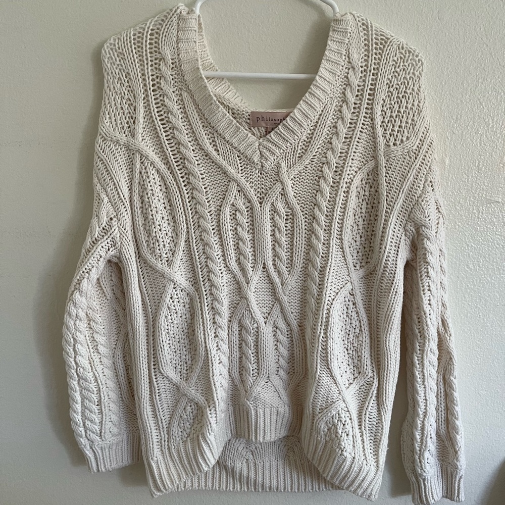 Philosophy Knitted Sweater